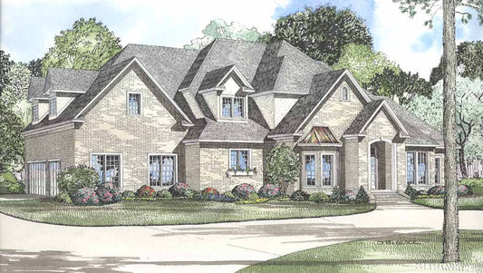 House Plan 647 Dogwood Avenue, Luxury House Plan