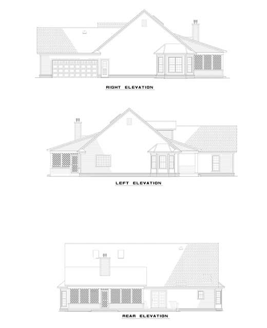 House Plan 650 Olive Street, Traditional House Plan
