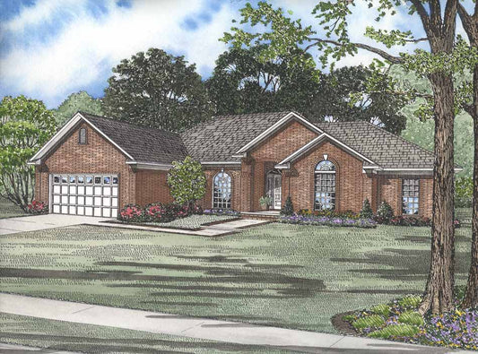 House Plan 679 Spruce Street, Traditional House Plan