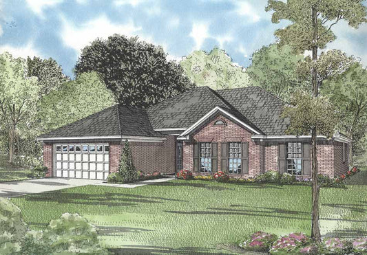 House Plan 690 Latoria, Traditional House Plan