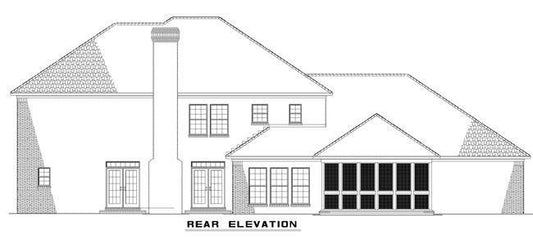 House Plan 694 Armodius, French Classical House Plan