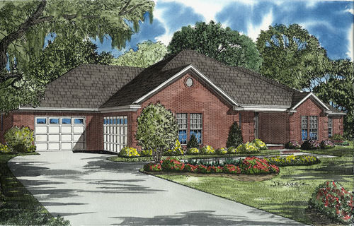 House Plan 714 Olive Street, Traditional House Plan