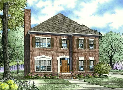 House Plan 768 Clementine, European House Plan