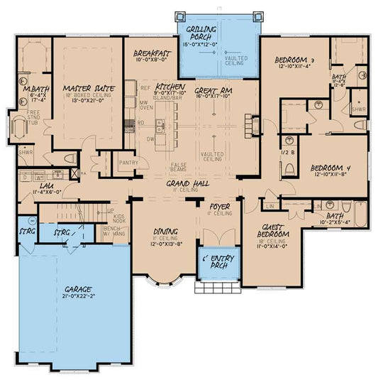 House Plan 5065 St. Martin Place, French Country House Plan