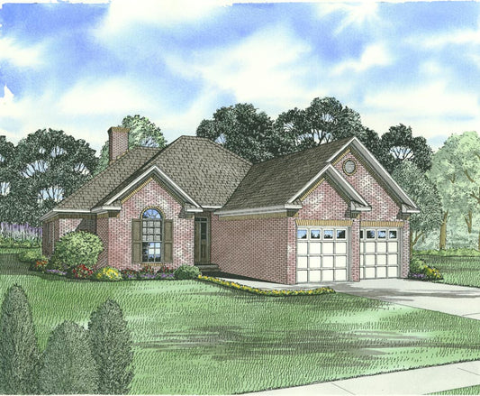 House Plan 277 Sage Meadows, Narrow Lot House Plan