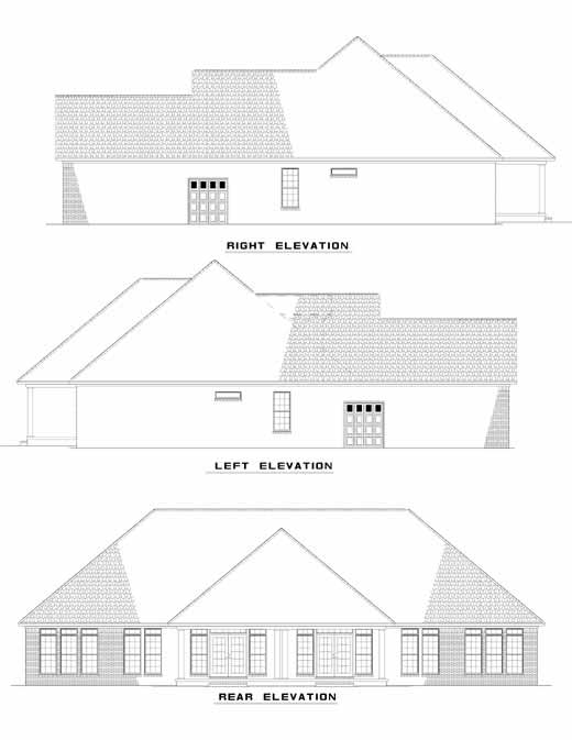 House Plan 448 Ivy Green, Multi-Family House Plan