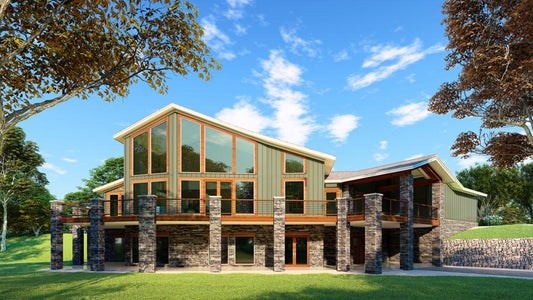 House Plan 5056 Appalachian Retreat, Modern House Plan