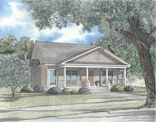House Plan 401 Urban Lane, Urban House Plan