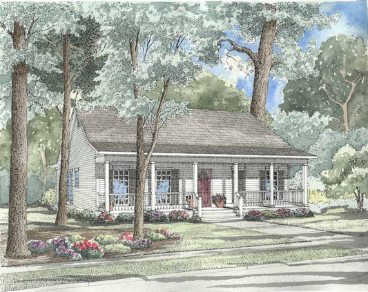 House Plan 397 Urban Lane, Urban House Plan