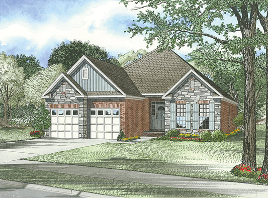 House Plan 283B Sage Meadows, Southern House Plan