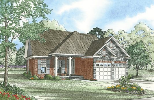 House Plan 284B Sage Meadows, Southern House Plan