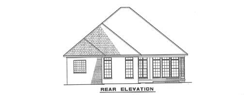House Plan 284B Sage Meadows, Southern House Plan