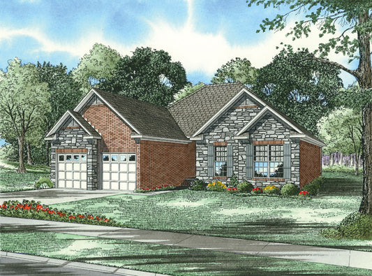 House Plan 286B Sage Meadows, Southern House Plan