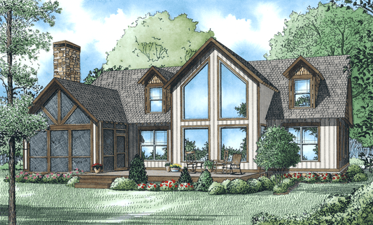 House Plan 1460 Aspen Ridge, Riverbend House Plan