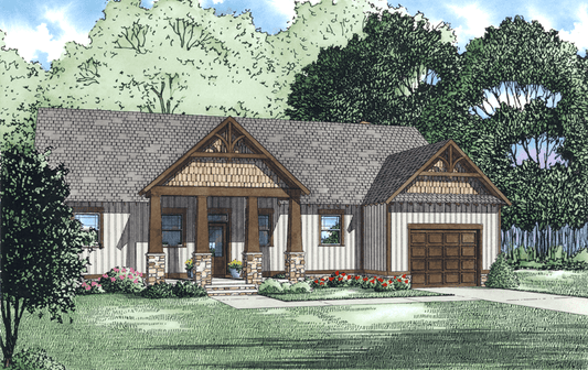 House Plan 1460 Aspen Ridge, Riverbend House Plan
