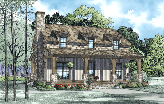 House Plan 1427 Whispering Winds, Riverbend House Plan