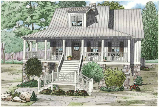 House Plan 1188 Hunter's Den II, Riverbend House Plan