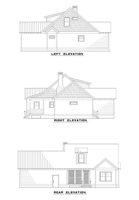 House Plan 623 Canyon Stream, Riverbend House Plan
