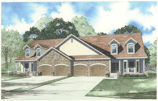 House Plan 1178 Culverton Place, Multi-Family House Plan