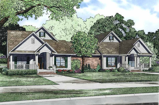House Plan 1300 Hilda Place, Multi-Family House Plan