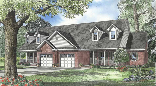 House Plan 659 Brookshire, Multi-Family House Plan