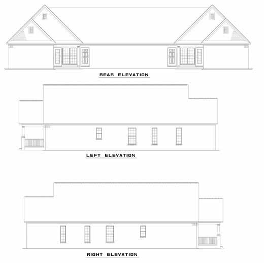 House Plan 431 Auburn Place, Multi-Family House Plan