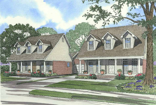 House Plan 432 Brookshire, Multi-Family House Plan