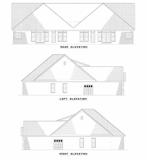 House Plan 450 Auburn Place, Multi-Family House Plan