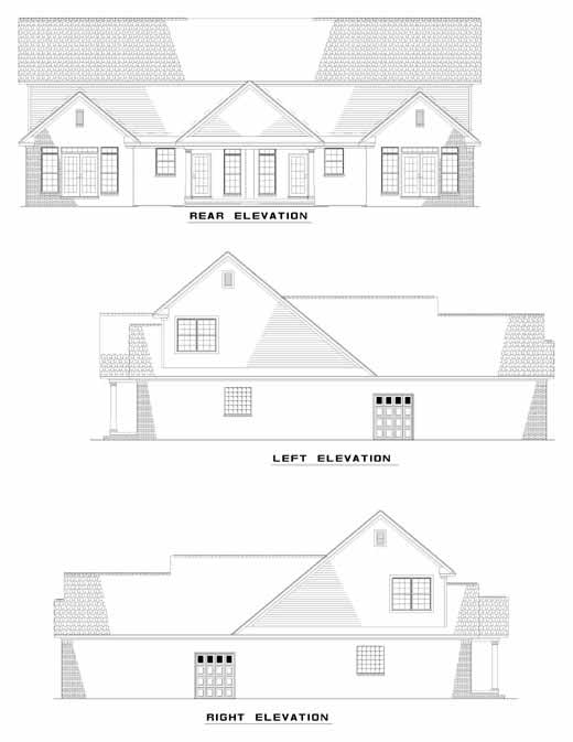 House Plan 459 Centre Grove Circle, Multi-Family House Plan