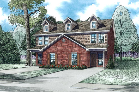 House Plan 1406 Brookhaven, Multi-Family House Plan