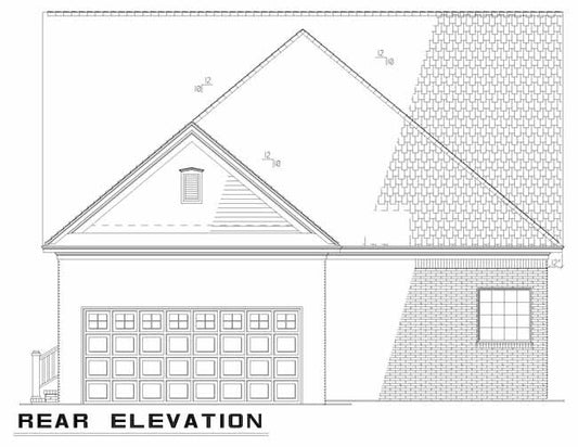 House Plan 928 Park Street, Midtown Village House Plan
