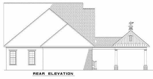 House Plan 933 Park Street, Midtown Village House Plan
