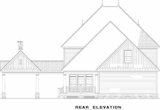 House Plan 921 Summer Avenue, Midtown Estate House Plan