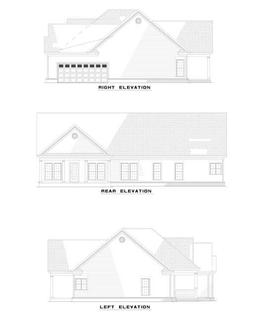 House Plan 789 Madison Cove, Historical House Plan
