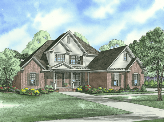 House Plan 1293 Melanie Place, Heritage House Plan