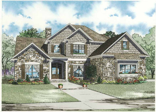 House Plan 1179 Pettigrew Cove, Heritage House Plan
