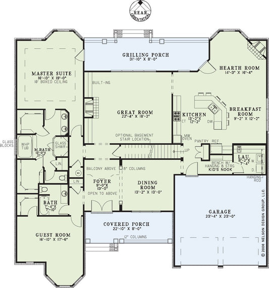 House Plan 1183 Alexander Court, Heritage House Plan