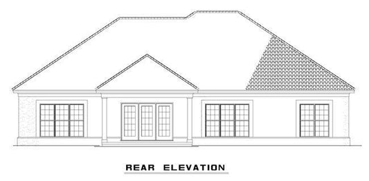 House Plan 560 The Avalon, Florida House Plan