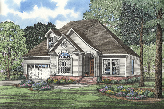 House Plan 303B Cross Creek, Traditional House Plan