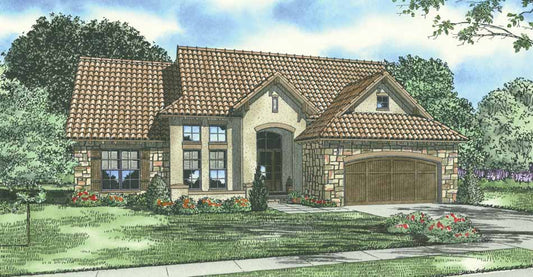 House Plan 1143 Monte Bello, Tuscany Village House Plan