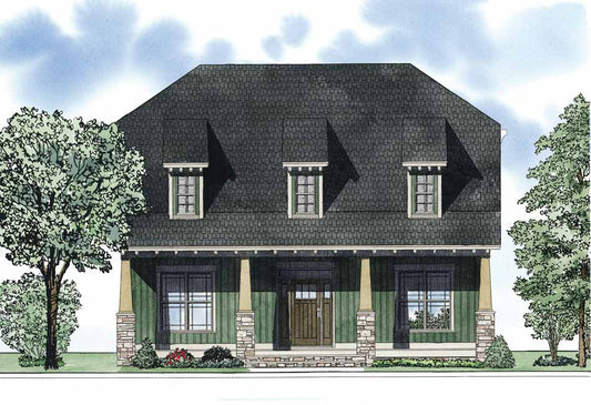 House Plan 1325 The Maple, Arts and Crafts House Plan
