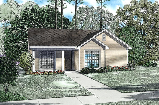 House Plan 207 Maple Street, Affordable House Plan