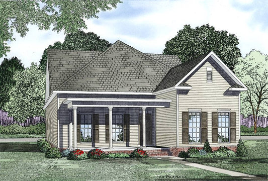 House Plan 1316 Blaylock, Affordable House Plan
