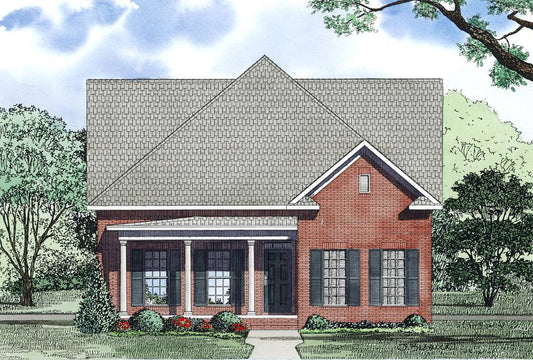 House Plan 1316 Blaylock, Affordable House Plan