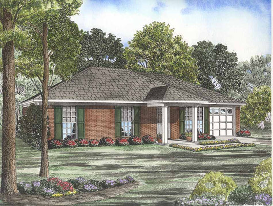 House Plan 618 Spruce Street, Affordable House Plan
