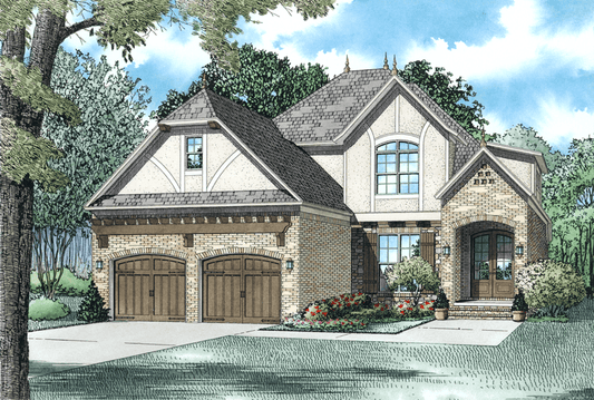 House Plan 1628 Lindenwood Cove, European House Plan