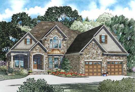 House Plan 1306 La Dessa, European House Plan