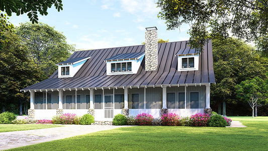 House Plan 5197 Rossland Farm, Farmhouse House Plan