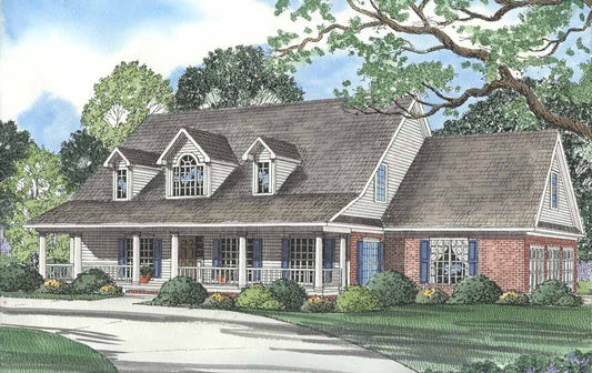 House Plan 370 Popular Avenue, Farmhouse House Plan