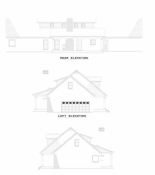 House Plan 376B Brandon Circle, Farmhouse House Plan